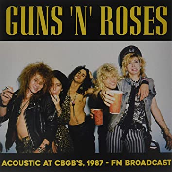 Guns n Roses "Acoustic at CBCG's, 1987" LP