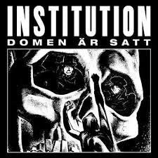 Institution "Domen Ar Satt" LP - Dead Tank Records