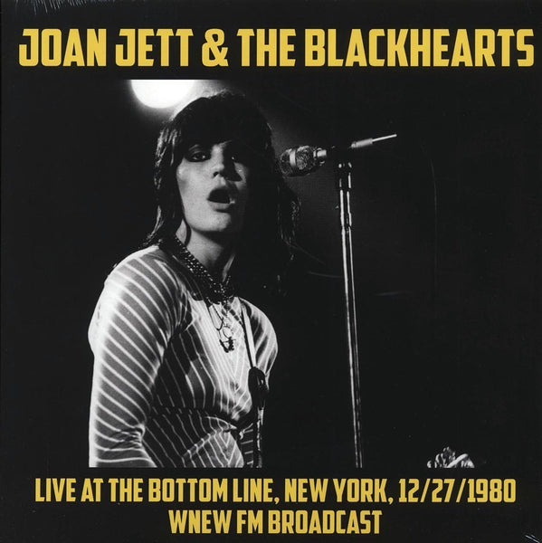 Joan Jett & The Blackhearts "Live At The Bottom Line, New York, 12/27/1980" LP