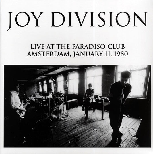 Joy Division "Live At The Paradiso Club" LP