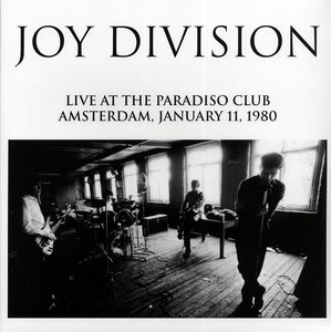 Joy Division "Live At The Paradiso Club" LP