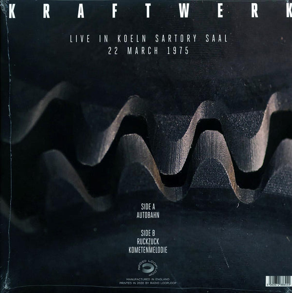 Kraftwerk	"Live In Koeln Sartory Saal, March 22, 1975" LP