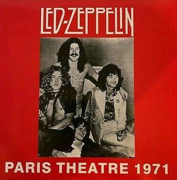 Led Zeppelin "Paris Theatre, 1971" LP