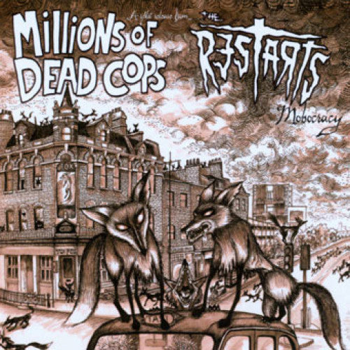 MDC / The Restarts "Mobocracy" split LP