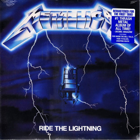 Metallica "Ride the Lightning" LP