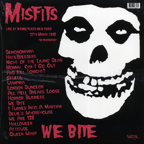 Misfits "We Bite: Live 1982" LP
