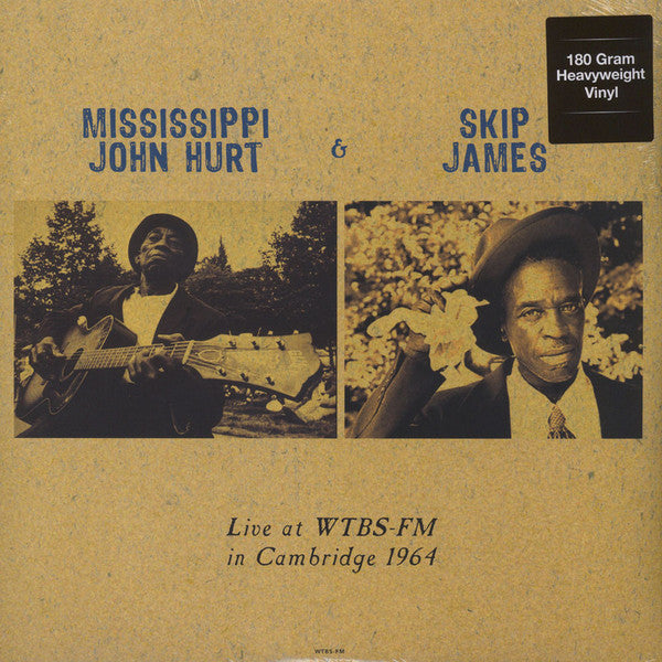 Mississippi John Hurt and Skip James "Live in Cambridge" LP