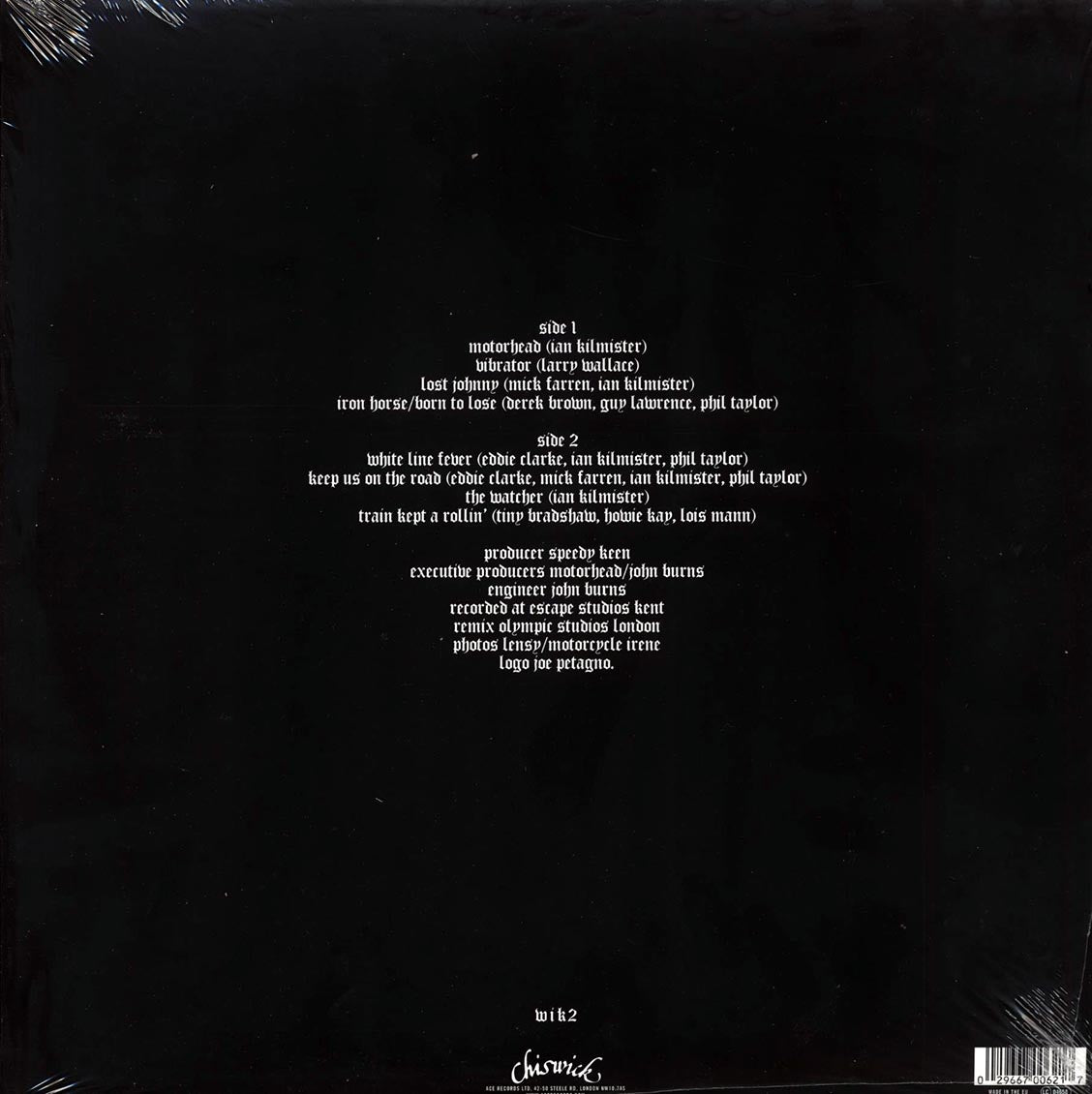 Motorhead "Motorhead" LP
