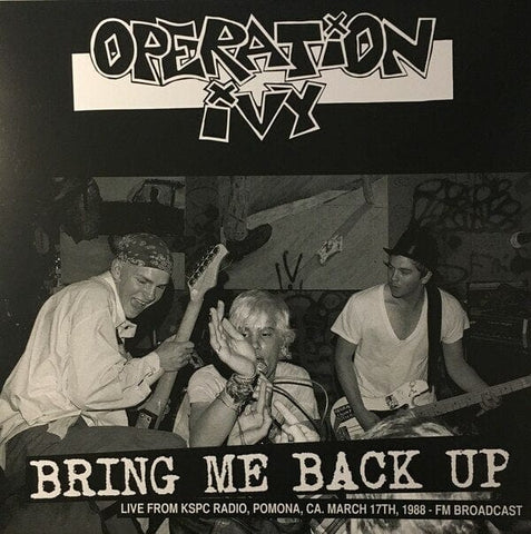 Operation Ivy "Bring Me Back Up" LP