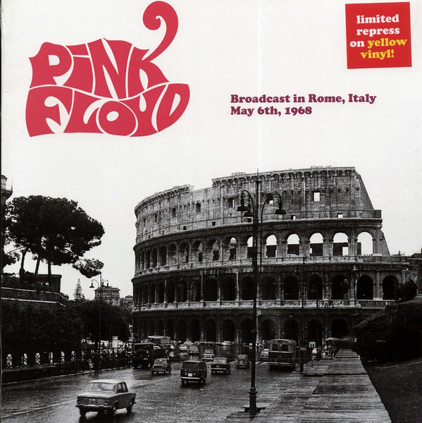 Pink Floyd "Broadcast In Rome, Italy, May 6th, 1968" LP