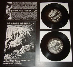 Primate Research "s/t" 7" - Dead Tank Records