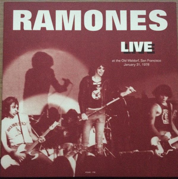 Ramones "Live in San Francisco" LP