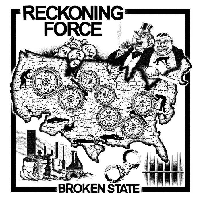 Reckoning Force "Broken State" LP