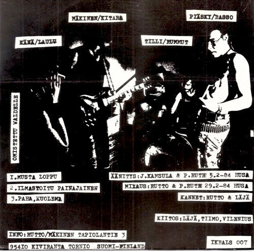 Rutto "Ilmastoitu Painajainen" 7"