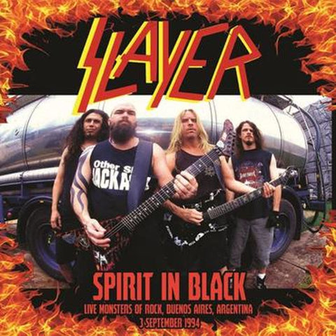Slayer "Spirit in Black: Live Monsters of Rock - Buenos Aires, Argentina" LP