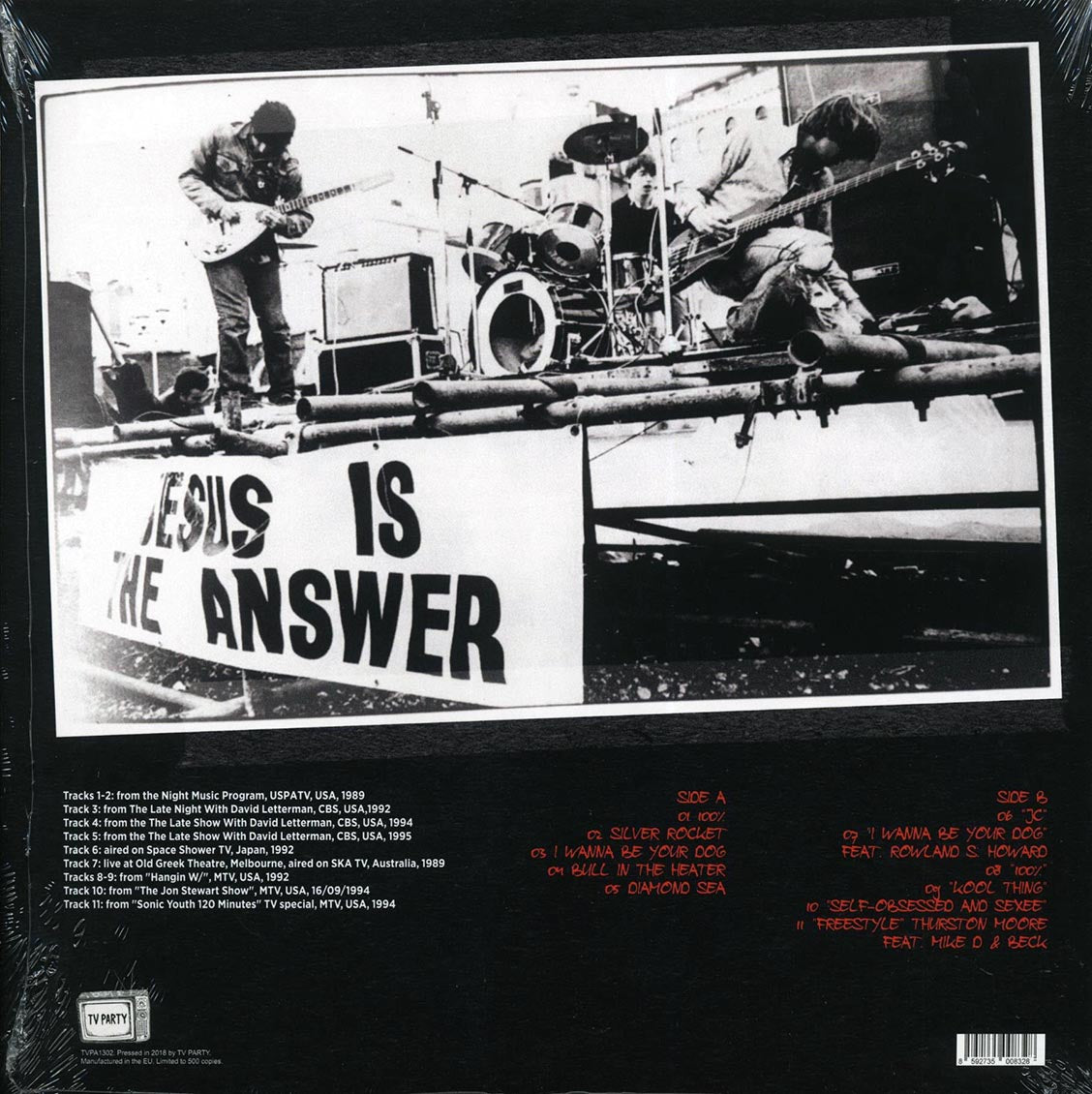 Sonic Youth "I Wanna Be Your Dog: Rare Tracks 1989-1995" LP