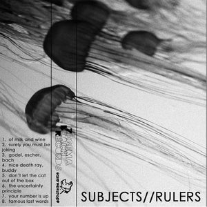 Subjects Rulers "s/t" Tape - Dead Tank Records