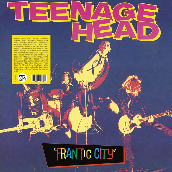 Teenage Head "Frantic City" LP