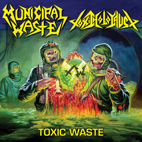Municipal Waste / Toxic Holocaust “Toxic Waste” LP