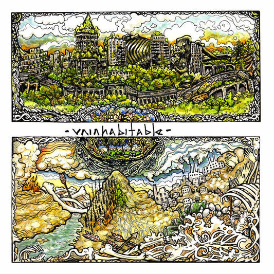 Uninhabitable "s/t" CD/Tape - Dead Tank Records