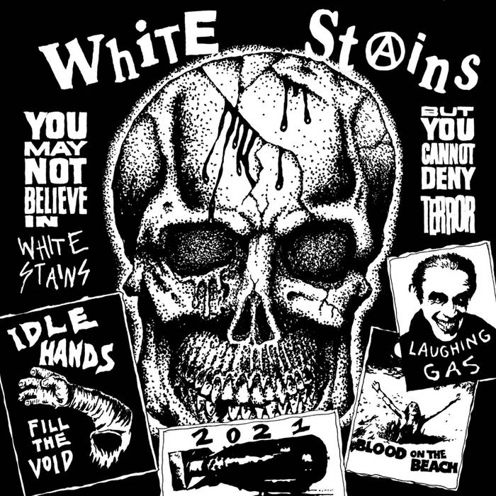 White Stains "Blood on the Beach" 7"