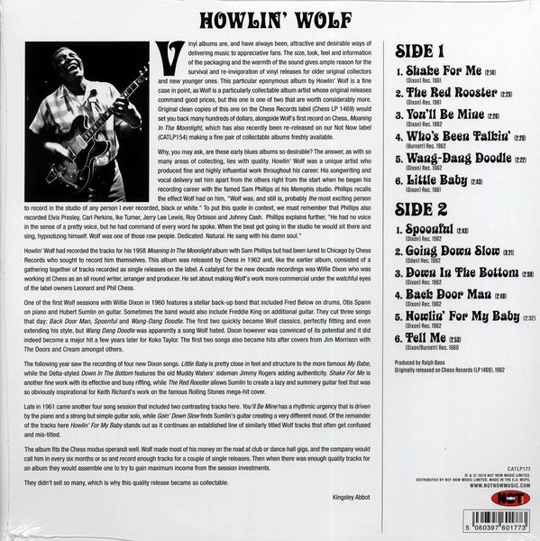 Howlin Wolf "Howlin' Wolf" LP